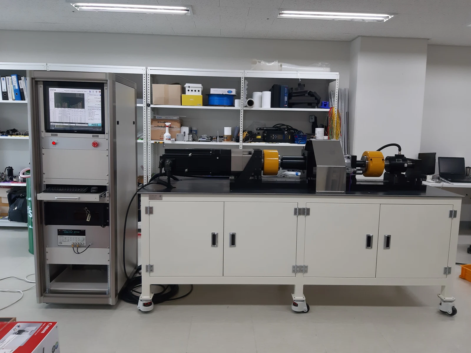 Coupling dynamo test system